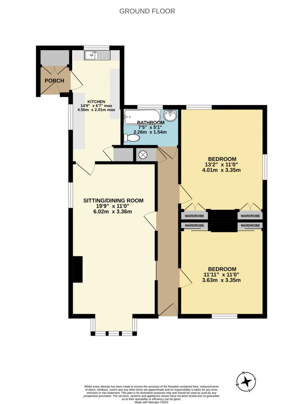 Floorplans For Mill Road, Wells-next-the-Sea