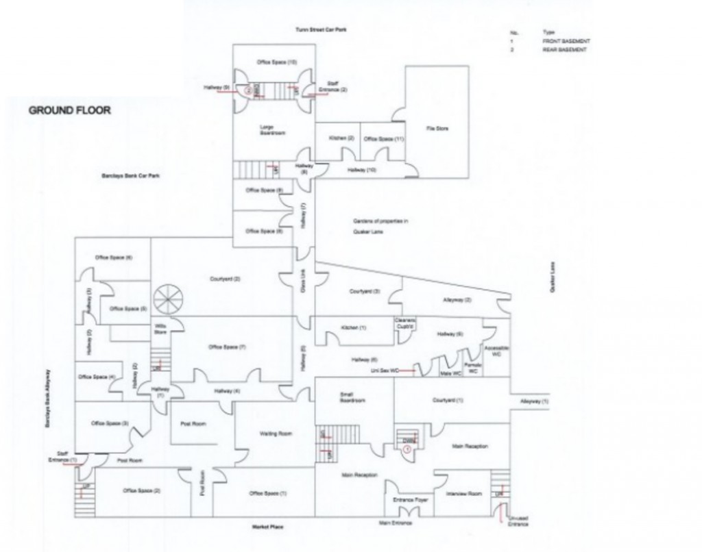 Floorplans For Market Place, Fakenham